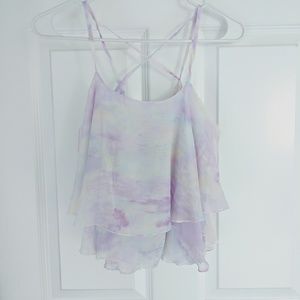 Summer Night's Chiffon Top